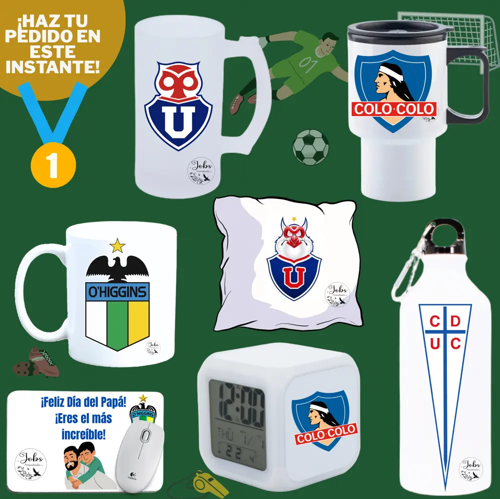 Recuerdos de equipo de fútbol personalizados